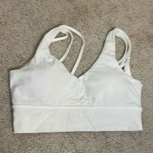 BuffBunny Monarch Sports Bra - White